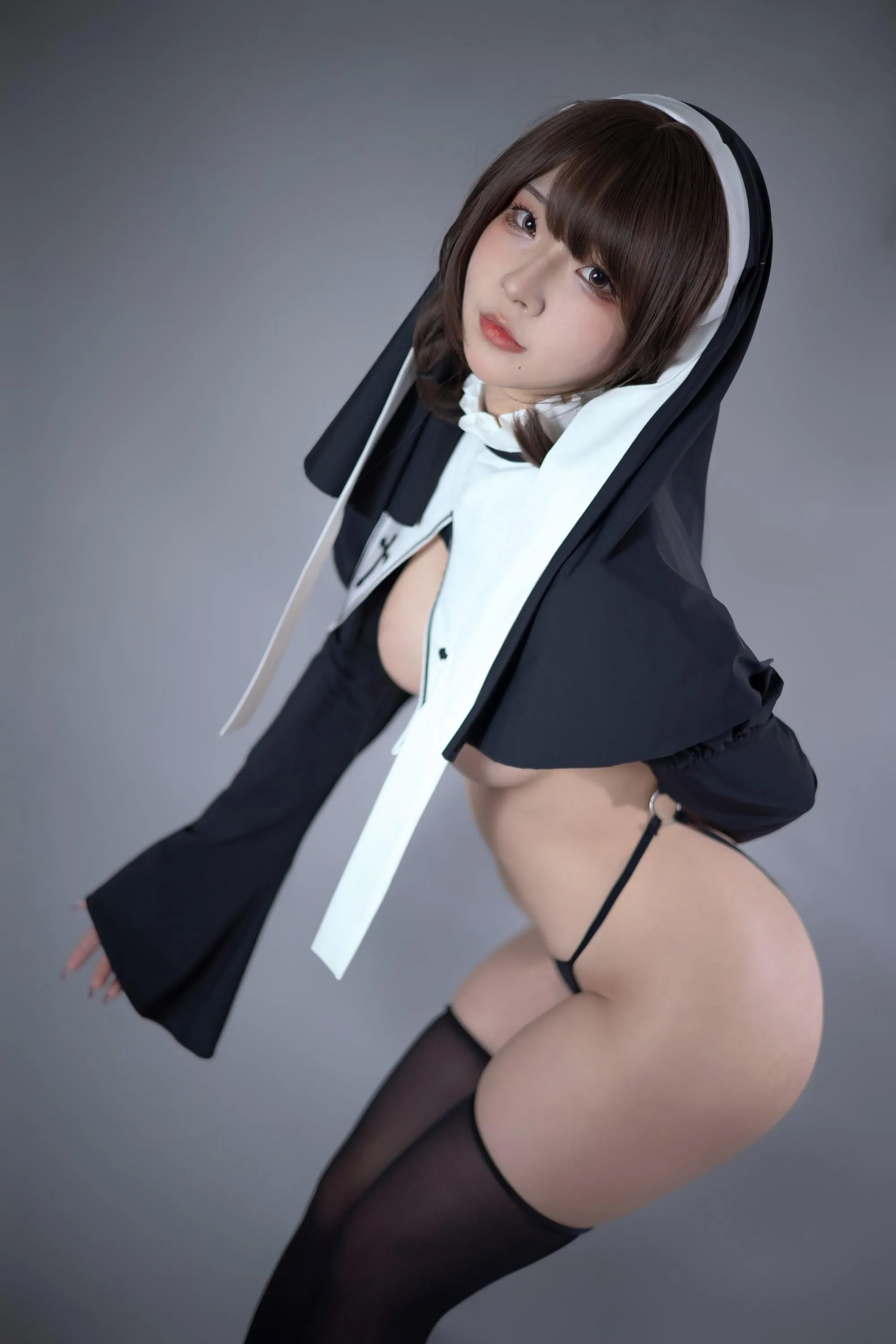 yuuhui玉汇 – NO.015 罪罚修女 [95P]插图9